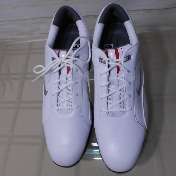 NEW NOS NIKE - Zoom Flywire 483327-100 TIGER WOODS TW Golf Shoes - White 10 Mens - Picture 2 of 16